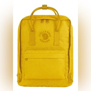 FjallRaven 16L sunflower yellow backpack. Brand new with tags.